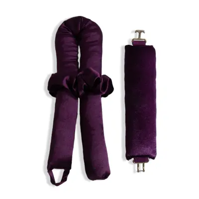 Effortless Curls 3-Piece Set - Ljubičasti vikleri za kosu bez topline Ljubičasta