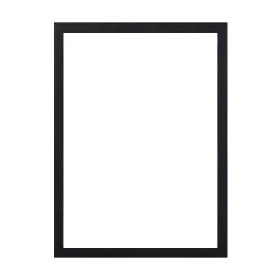 Komplet okvira za fotografije koji odgovaraju svakom dekoru (5 komada) | FRAMEMAG Crna