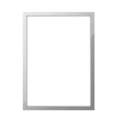 Set 5 okvira za fotografije A4, PP+PVC materijal, ljepljiva traka – za zidne galerije i kućni dekor | FRAMEMAG