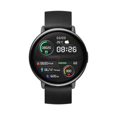 3D zakrivljeni zaštitnik zaslona za Mibro Lite Smartwatch (pakiranje od 2 komada) Prozirna