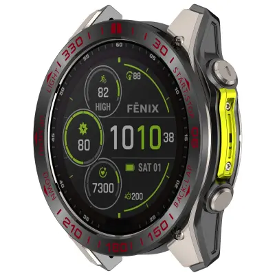 Garmin Tactix 8 47mm AMOLED Okvir - Crno/Crvena Racing Edition Crna