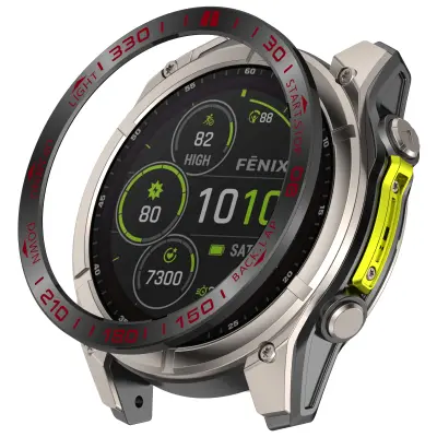 Okvir od nehrđajućeg čelika za Garmin Fenix 8 Višebojno3