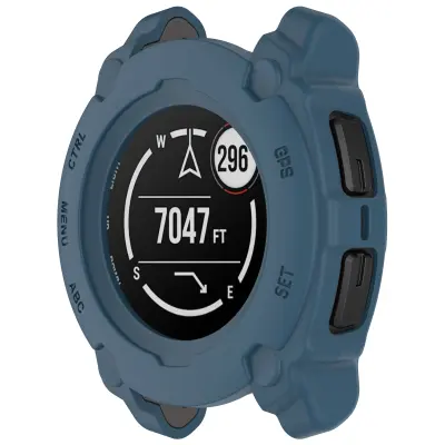 Garmin Instinct E (45 mm) Silikonska zaštitna futrola Plava/Tamno plava