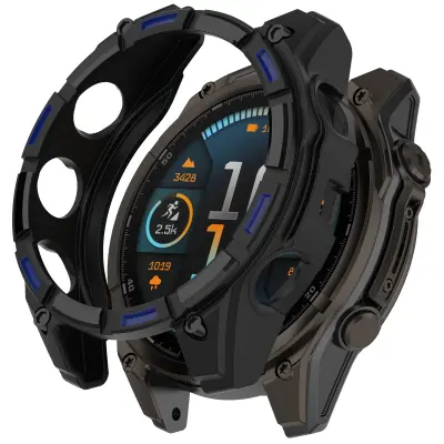 Tactix 8 AMOLED Futrola: Zaštitni TPU okvir za Garmin Plava/Tamno plava