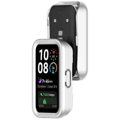 Zaštitno PC kućište za Huawei Band 10/9/8 Srebrna