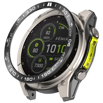 Okvir od nehrđajućeg čelika za Garmin Fenix 8 Višebojno4