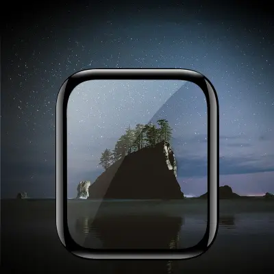 Kompozitni zaštitnik zaslona za Apple Watch Crna