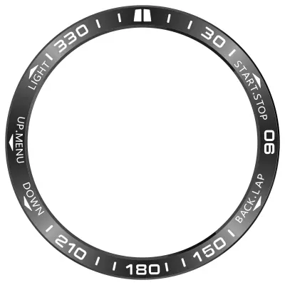 Garmin Tactix 8 51mm Solar okvir - Crni nehrđajući čelik Crna