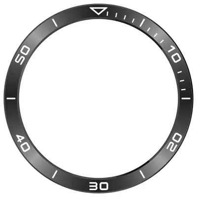 Garmin Tactix 8 51mm AMOLED okvir - Crno-bijela vremenska zona Crna