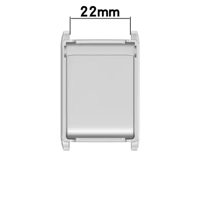 WHOOP 4.0 Adapter za remen: Sigurna i stilizirana veza Srebrna
