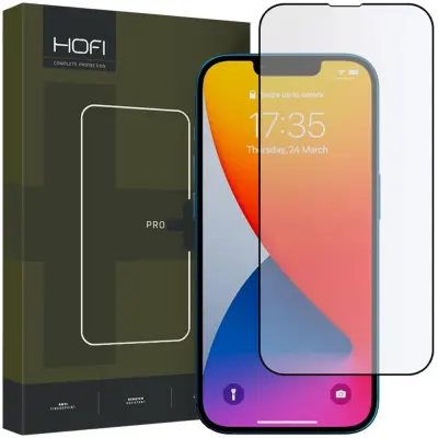 HOFI GLASS PRO+ TEMPERED GLASS FOR IPHONE 13 / 13 PRO / 14 BLACK