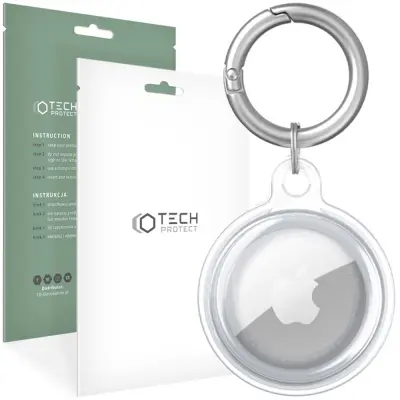 TECH-PROTECT ICON PROZIRNO FUTROLA ZA APPLE AIRTAG ZAŠTITNA FUTRELA