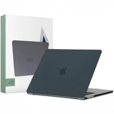 TECH-PROTECT SMARTSHELL ZA MACBOOK AIR 15 M2 M3 2023-2024 MAT CRNA