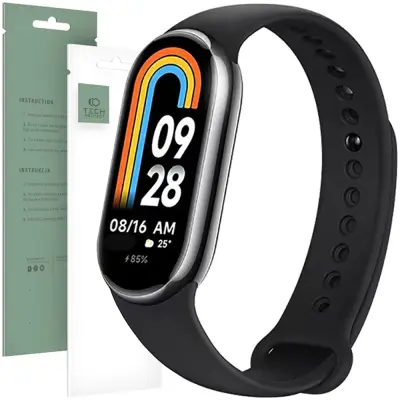 TECH-PROTECT ICONBAND ZA XIAOMI SMART BAND 8/8 NFC KUTIJU S CRNIM REMENOM