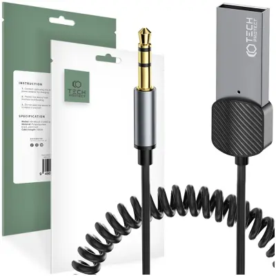TECH-PROTECT ADAPTER BLUETOOTH AUX AUDIO KABEL ZA STEREO SIVI ULTRABOOST