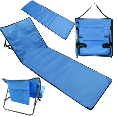 Oxford prostirka za plažu s naslonom 150x47cm ležaljka