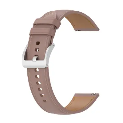 Xiaomi Watch S4 premium kožni remen Tamno ružičasta