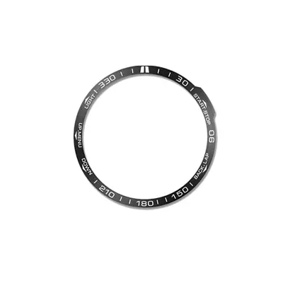 Elegantna metalna luneta za Garmin Fenix 7/7 Pro Crna