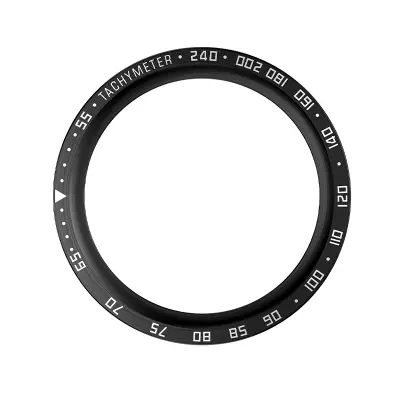 Crni okvir s bijelim oznakama za Galaxy Watch 5 Pro Crna