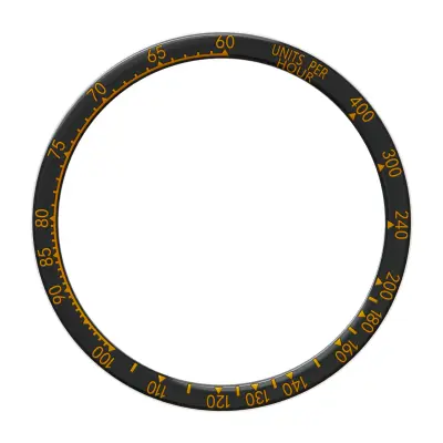 Crni i narančasti okvir za Fenix 8 (47 mm) - Šarena edicija Crna i narančasta