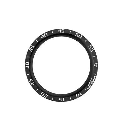 Elegantni crno-bijeli okvir za Samsung Galaxy Watch5 Pro Crna