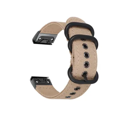 Platneni remen za brzo otpuštanje za Garmin Fenix 7, 6, 5 seriju Khaki