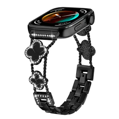 Huawei Fit 3 Clover Chain Strap Crna
