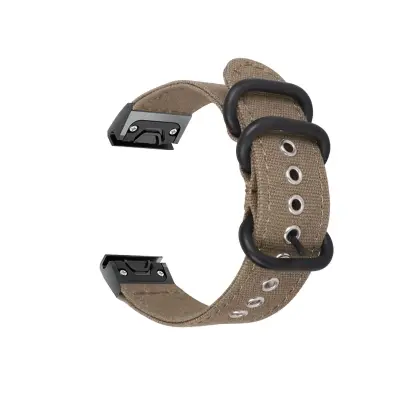 Platneni remen za brzo otpuštanje za Garmin Fenix 7, 6, 5 seriju Zelena