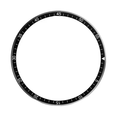 Crni prsten okvira od nehrđajućeg čelika 40 mm za Galaxy Watch Crna
