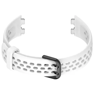 Zamjenski remen za Huawei Band 8/9 - Prozračna silikonska narukvica Bijela