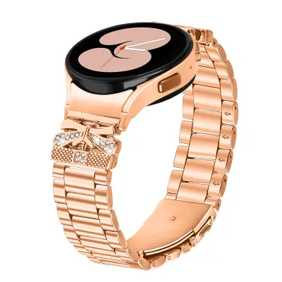 Galaxy Watch 4/5/6 Metalni Remen Ružičasto zlato