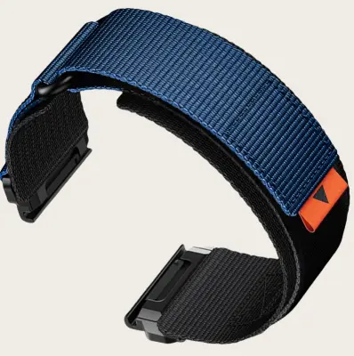 26mm Najlonski remen za sat za Garmin Fenix 8/7X Pro/5X/6X Plava