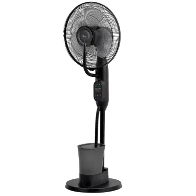 Stojeći ventilator od 75 W s vodenom maglom na kotačićima 43 cm 2,8 L daljinski upravljač