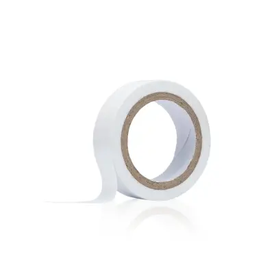 Izolacijska Traka PVC Bijela 10m – Visoka Kvaliteta i Elastičnost | Debljina 0,13 Mm, Širina 16 Mm, Otpor 80°C