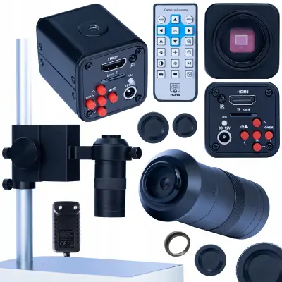 Norma Black Pro 3u1 Mikroskopski Set – 1080P HDMI Kamera, 100x Objektiv, Platforma 50/40 Mm | Planets PRO