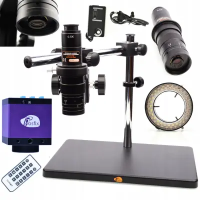 Digitalni Earth Pro MCEP-0.5X-PZRR Mikroskop – 7-45x Zoom | 56xLED Osvjetljenje | TUCAN Kamera