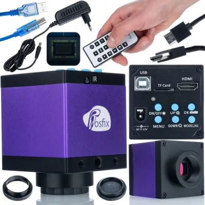 Tucana Pro Mikroskopska Kamera KMTP-HDMI-USBI – 14MP CMOS, HDMI/USB, 720P | C-Mount, 64GB Podrška