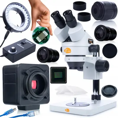 Set Mikroskopa Mercury Pro MSMP-T-PS1 – Crux PRO 5MP Kamera | 56xLED Osvjetljenje