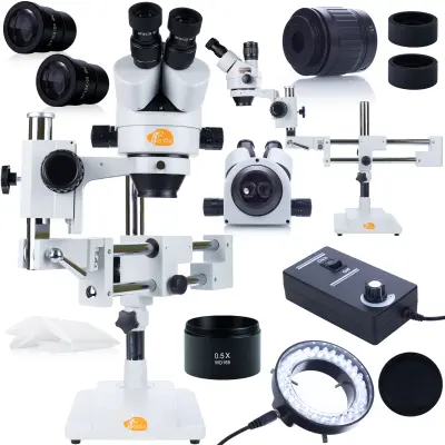 Jupiter Pro Trinokularni Stereo Mikroskop MSJP-T-SDMS1 – 56xLED Osvjetljenje | 0,5x Letjeti