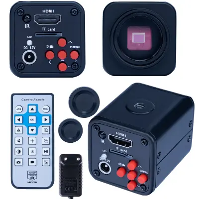 Norma Black PRO KMNBP-HDMI Mikroskopska Kamera – FullHD 1080P, 4K Snimanje | HDMI, 16MP, 5X Zum