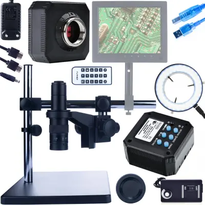 Digitalni Earth Pro MCEP-0.5X-PZRR Mikroskop – 7-45x Zoom | C-Nosač | 56xLED Osvjetljenje