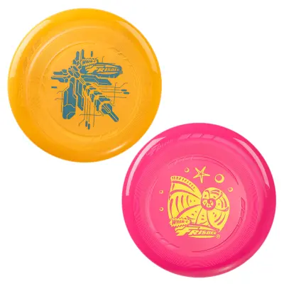 Frisbee set 2 diska 22,86 cm 70 g, lagana igračka za djecu 5+, za park i dvorište