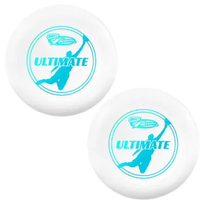 Frisbee Official Ultimate 175 g leteći disk, 27,31 cm, profesionalni trening, natjecanja i zabava na otvorenom – 2 pakiranja