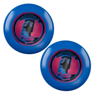 Frisbee Heavyweight 200 g, 27,94 cm dugotrajni disk za vanjske aktivnosti, stabilno letenje za obiteljsku zabavu – 2 pakiranja