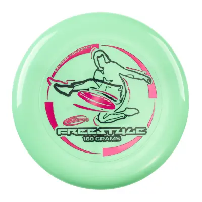 Frisbee Freestyle Disc 160 g, 26,67 cm, čvrst i fleksibilan PE za plažu i obiteljsku zabavu – 1 paket