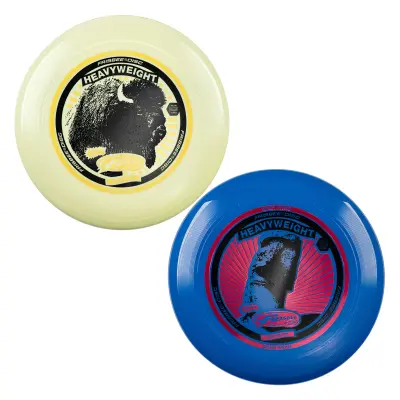 Frisbee Heavyweight 200 g, 27,94 cm dugotrajni disk za vanjske aktivnosti, stabilno letenje za obiteljsku zabavu – 2 pakiranja