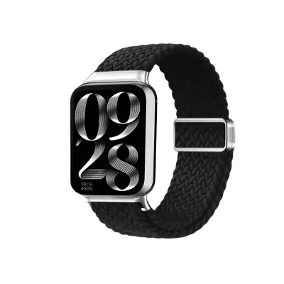 Xiaomi Smart Band Opsidijan crna najlonska pletena narukvica Opsidijan crna