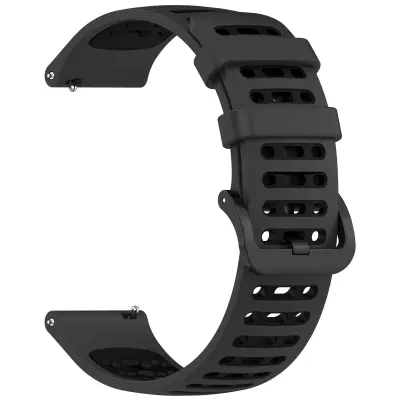 Silikonski remen za sat za Xiaomi Watch S4/ Keep Watch Pilot 1 Crna+Siva