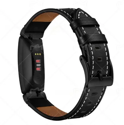 Vrhunska kožna narukvica za Fitbit Inspire 1/2 HR Smeđa