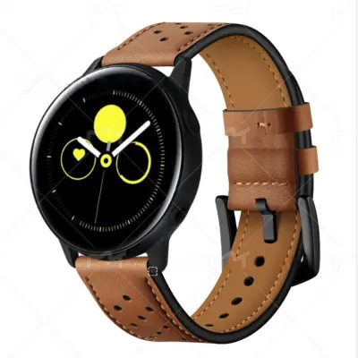Kožna narukvica za Samsung Galaxy Watch Active Smeđa